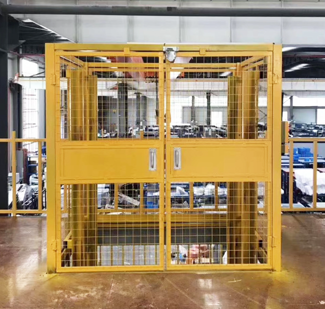 宜昌智能导轨式升降机亮相